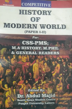 Competitive History Of Modern World Paper I-II For CSS PMS PCS